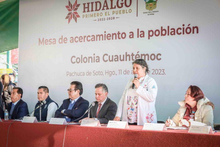 La colonia Cuauhtémoc recibió Mesa de Acercamiento a la Población La colonia Cuauhtémoc recibió Mesa de Acercamiento a la Población