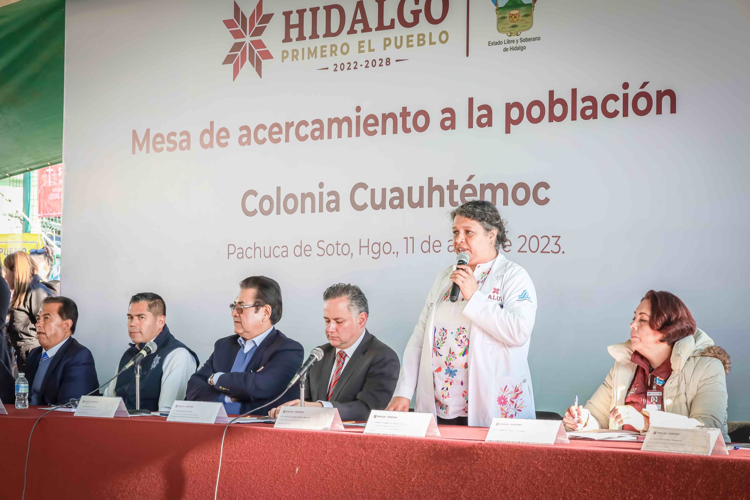 La colonia Cuauhtémoc recibió Mesa de Acercamiento a la Población