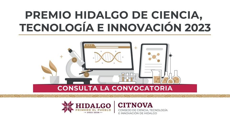 Abierta la convocatoria para el premio Hidalgo de Ciencia Tecnología e Innovación 2023