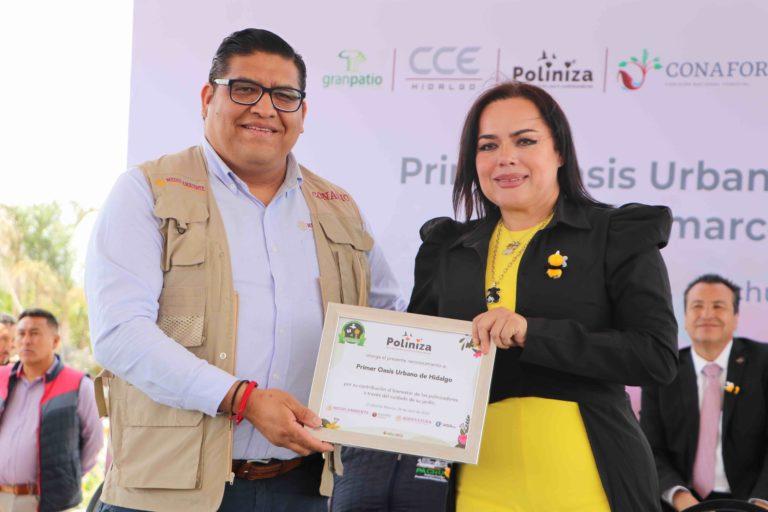 Inauguran primer Oasis Urbano de Hidalgo Inauguran primer Oasis Urbano de Hidalgo