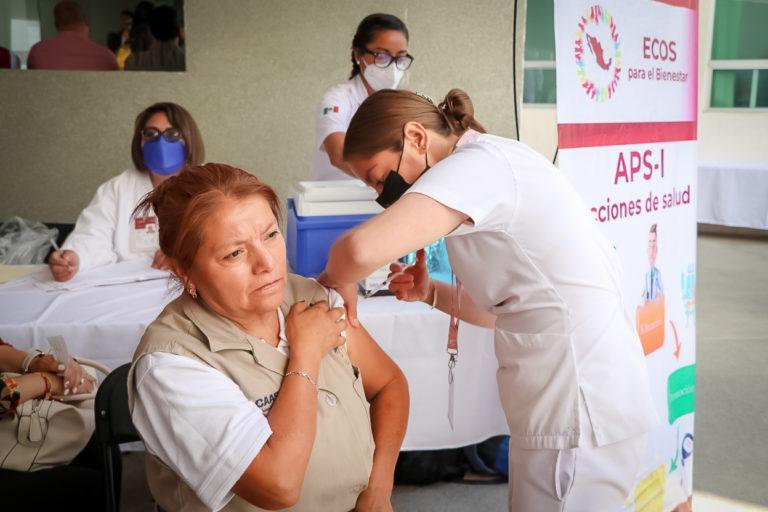 Trabajadores reciben primera jornada “Ecos para el Bienestar” Trabajadores reciben primera jornada “Ecos para el Bienestar”