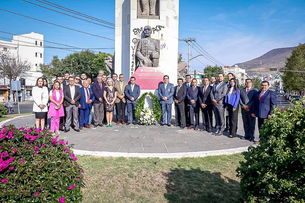 Conmemoran 104 aniversario del fallecimiento del general Emiliano Zapata Salazar