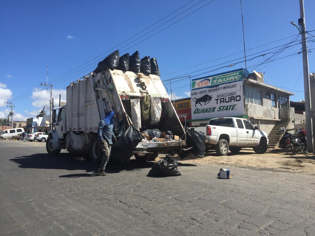 Reanudarán la recolección de basura en Tulancingo