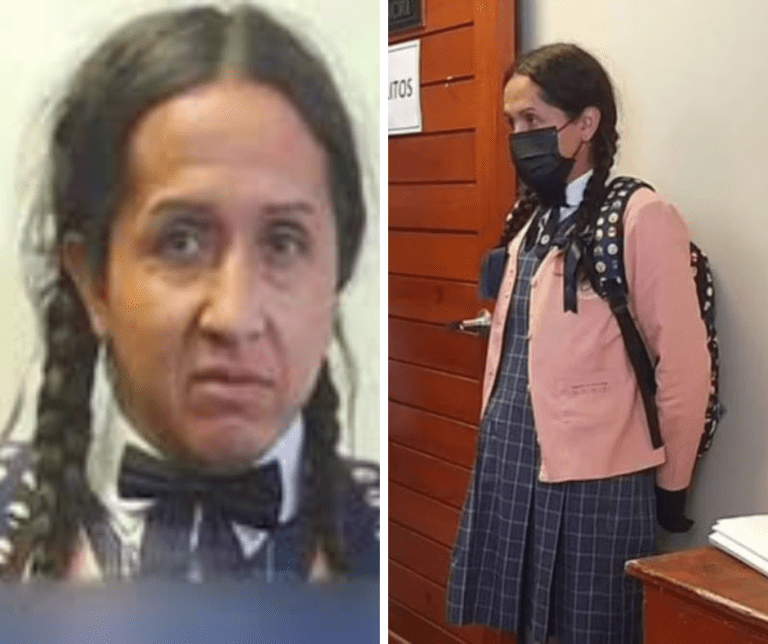 No hice nada malo, dice hombre que se disfrazó de colegiala No hice nada malo, dice hombre que se disfrazó de colegiala
