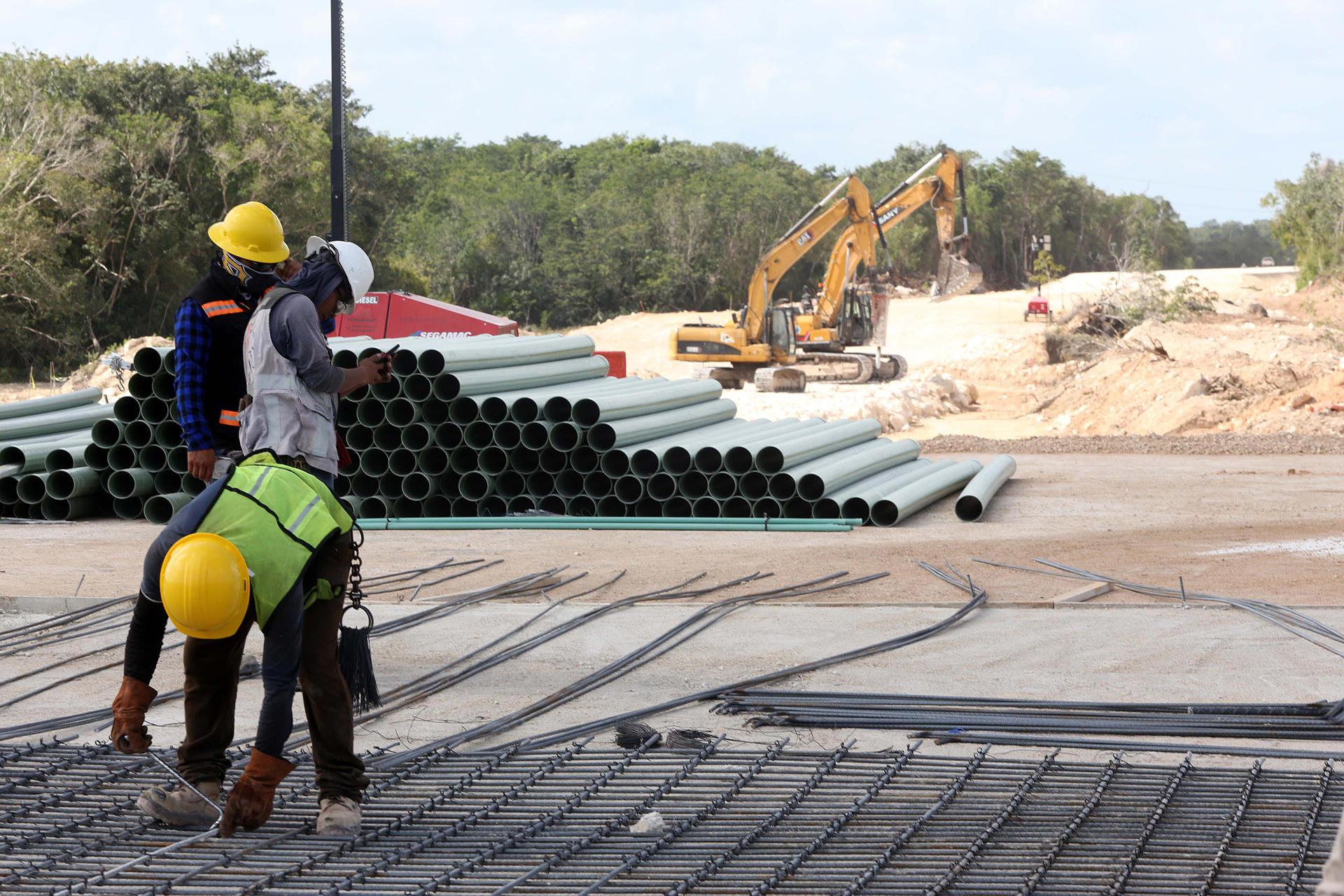 Trabajos del Tren Maya se agilizan para su arranque