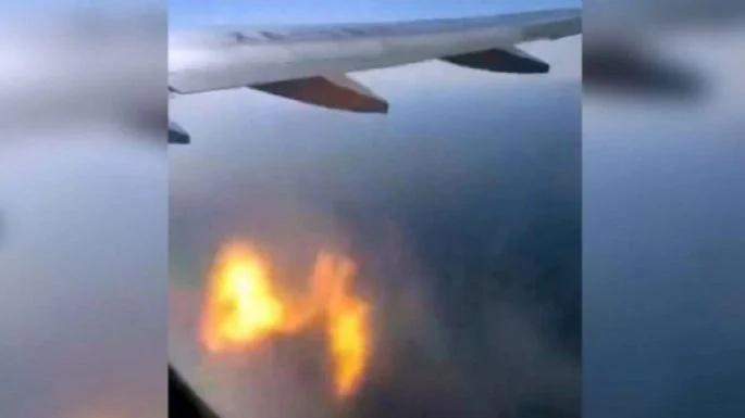 Turbina de avión de Viva Aerobús explota en pleno vuelo