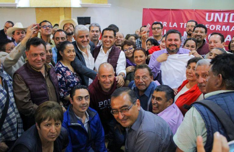 Con el ejemplo de AMLO, se consolida 4T en Hidalgo Con el ejemplo de AMLO, se consolida 4T en Hidalgo