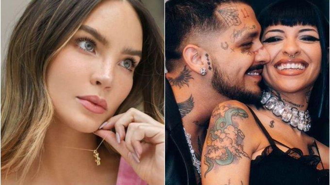Belinda habla del embarazo de su ex Christian Nodal y Cazzu Belinda habla del embarazo de su ex Christian Nodal y Cazzu