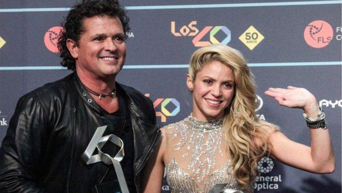 Shakira alerta a fans con mensaje dedicado a Carlos Vives