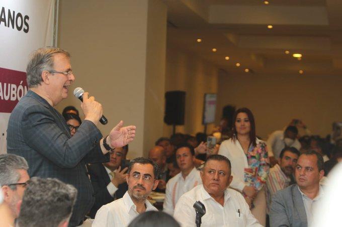 Ebrard aplaude inversión extranjera en infraestructura de Veracruz Ebrard aplaude inversión extranjera en infraestructura de Veracruz