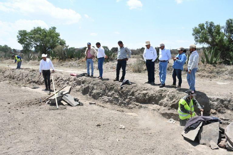 Supervisa el INAH, trabajos de limpieza del acueducto del Padre Tembleque 