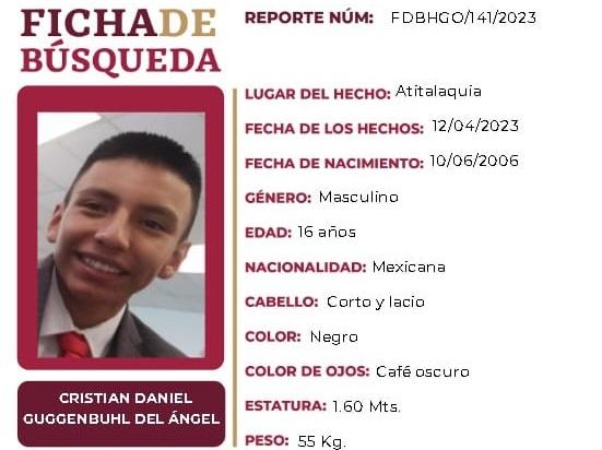 Alarma desaparición de seis hombres, uno es menor de edad Alarma desaparición de seis hombres, uno es menor de edad