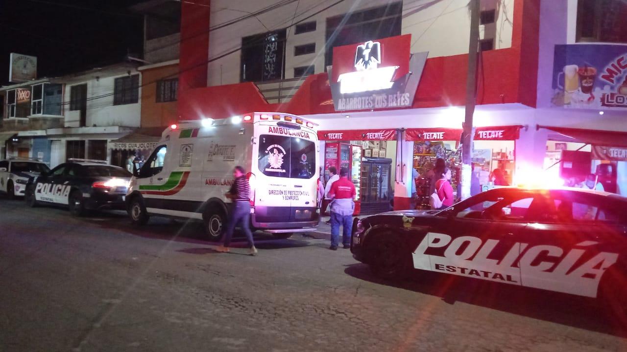 Balean a varón en Cuautepec; muere en la ambulancia