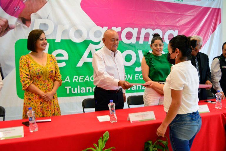 ENTREGARON APOYOS PARA LA REACTIVACIÓN ECONÓMICA “TULANCINGO AVANZA 2023”