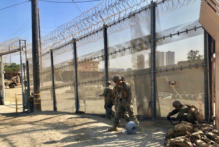 EE.UU. mandará temporalmente a 1.500 soldados de refuerzo a la frontera con México EE.UU. mandará temporalmente a 1.500 soldados de refuerzo a la frontera con México