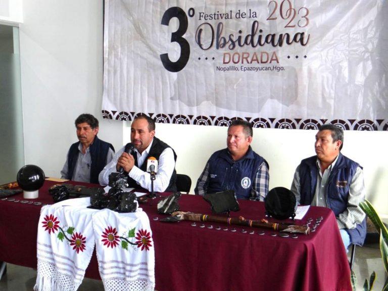 Realizarán el Tercer Festival de la Obsidiana Dorada 