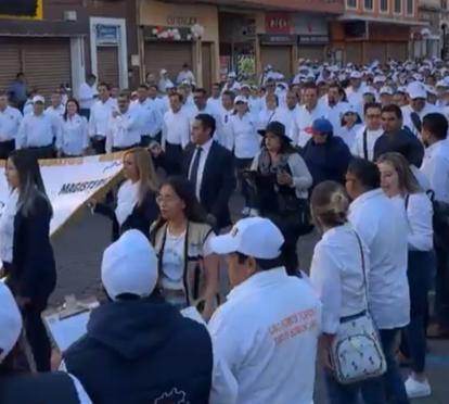 Desfilan más de 45 mil sindicalizados Desfilan más de 45 mil sindicalizados