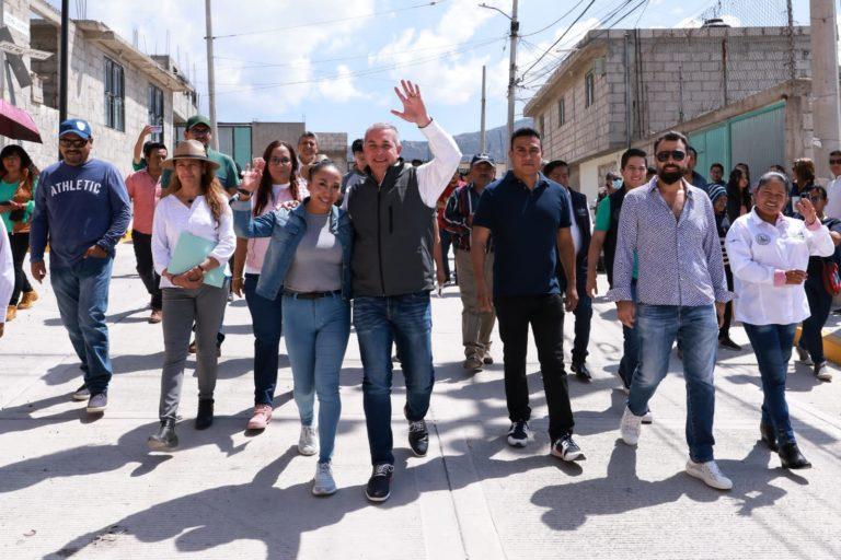 Sergio Baños entrega obras en beneficio de las y los pachuqueños Sergio Baños entrega obras en beneficio de las y los pachuqueños