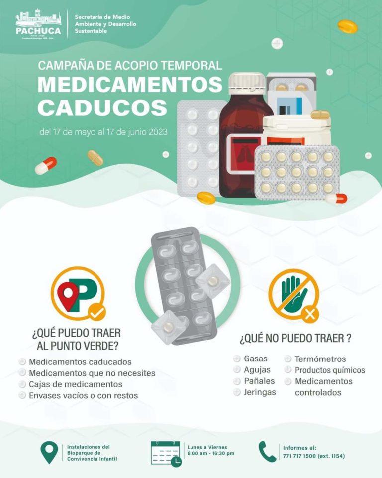 Campaña de Acopio Temporal de Medicamentos Caducos Campaña de Acopio Temporal de Medicamentos Caducos