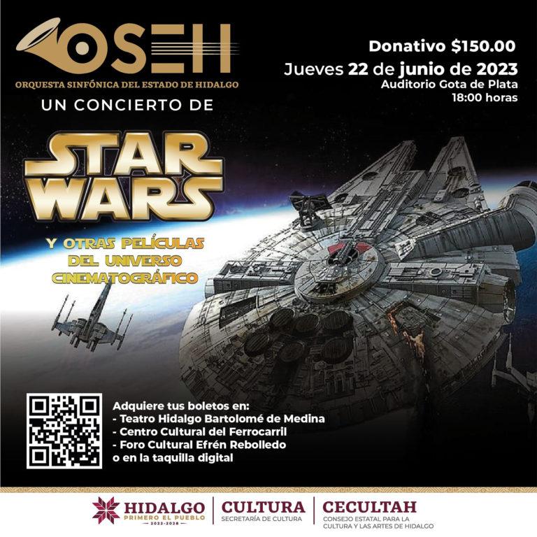 Anuncian un gran concierto de Star Wars en el Gota de Plata