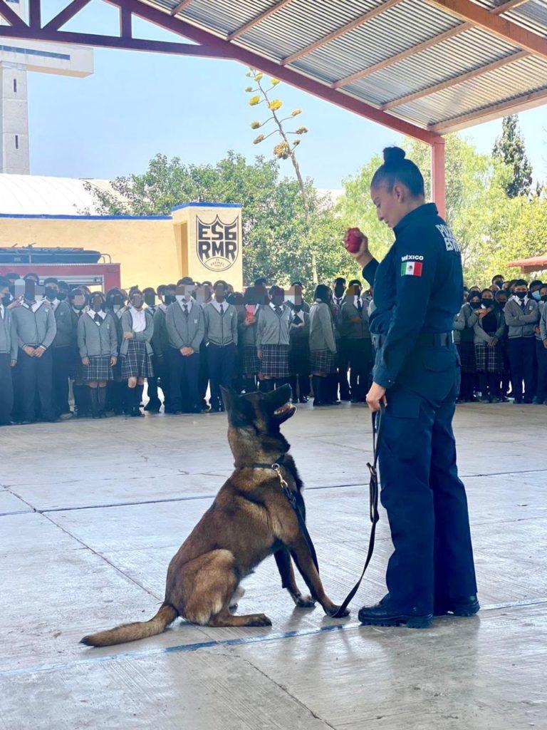 Llevan La Feria de la Paz y Seguridad de la Niñez a Secundaria del Arenal Llevan La Feria de la Paz y Seguridad de la Niñez a Secundaria del Arenal
