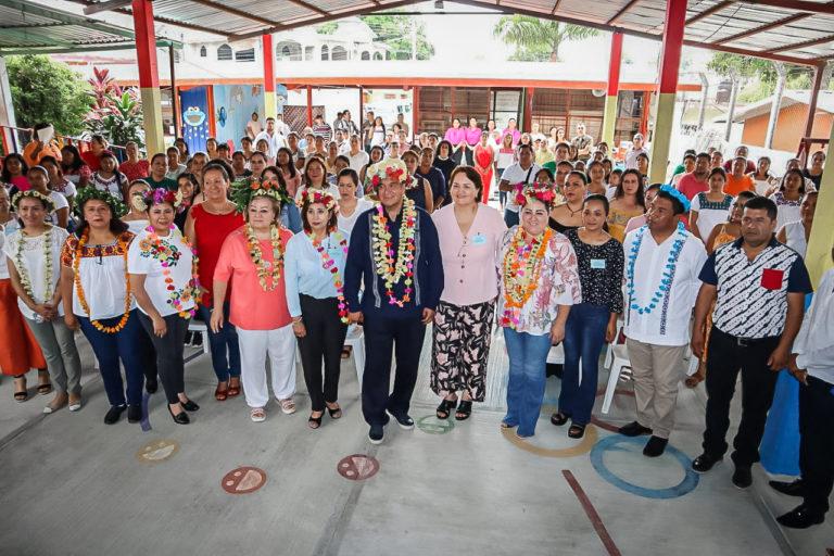 Benefician a preescolar con entrega de aula Benefician a preescolar con entrega de aula