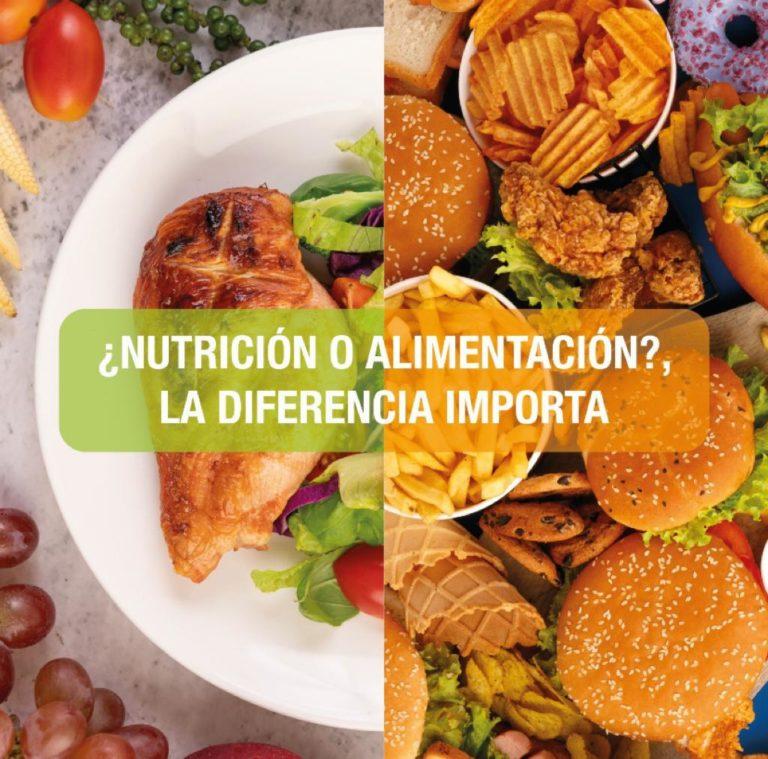 ¿Nutrición o alimentación?, la diferencia importa ¿Nutrición o alimentación?, la diferencia importa
