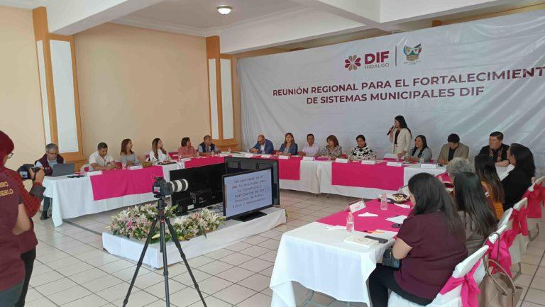 Efectúa DIF Hidalgo, reunión de fortalecimiento de Sistemas Municipales del Altiplano