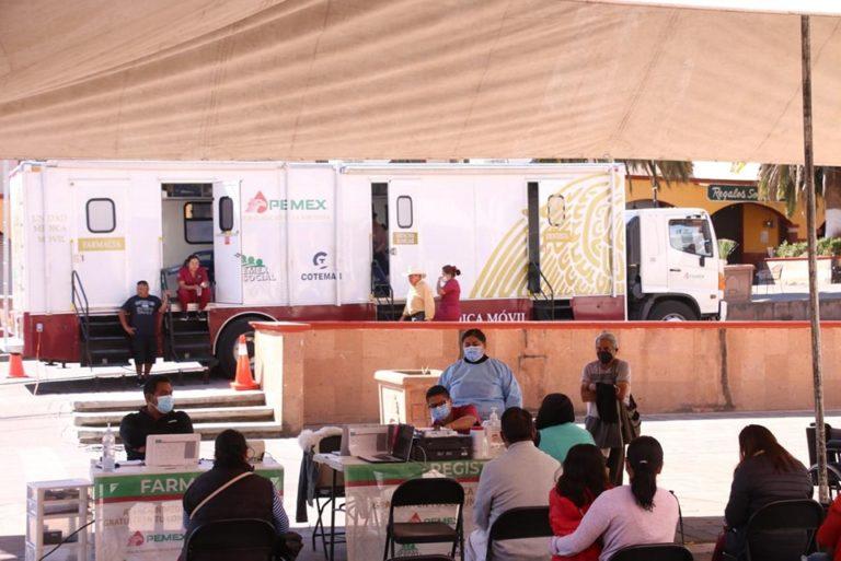 PEMEX continúa realizando jornadas médicas PEMEX continúa realizando jornadas médicas