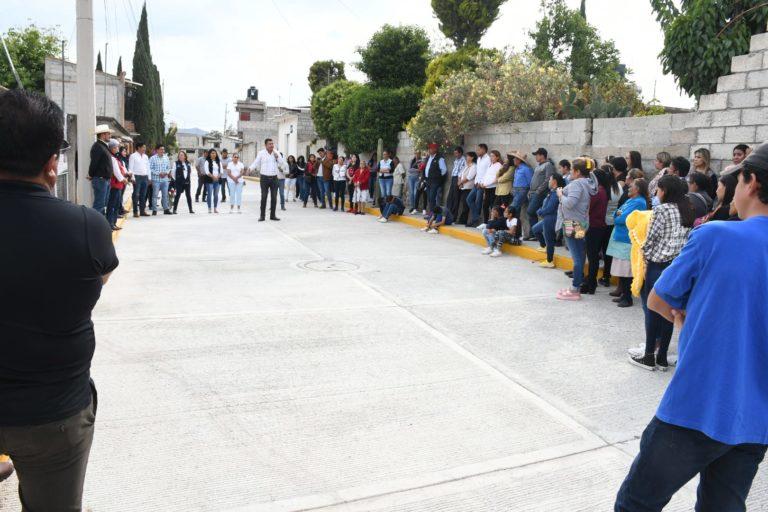Entregan obra carretera en la localidad de Buenavista con un inversión de 1.5 mdp