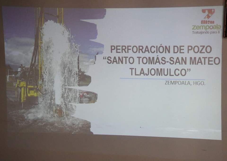 Presentan proyecto para perforación de un nuevo pozo de agua potable