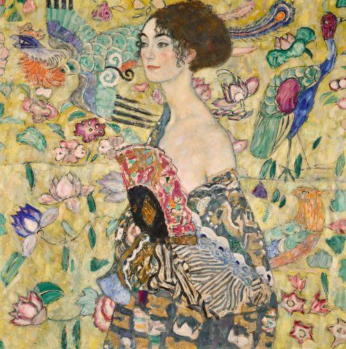 El retrato de Klimt “Dama con Abanico” se subastará en Londres por unos 80 millones