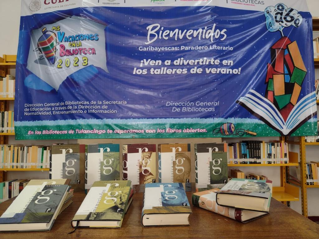 DEL 24 DE JULIO AL 4 DE AGOSTO, EN TULANCINGO, SE LLEVARÁ A CABO EL PROGRAMA “MIS VACACIONES EN LA BIBLIOTECA”