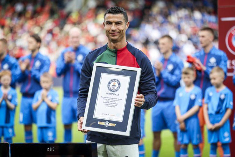 Cristiano Ronaldo logra un nuevo hito: 200 partidos con Portugal Cristiano Ronaldo logra un nuevo hito: 200 partidos con Portugal