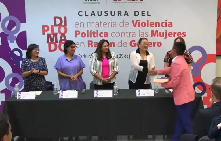 Finalizó diplomado en materia de Violencia Política en Razón de Género Finalizó diplomado en materia de Violencia Política en Razón de Género