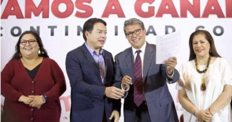Ricardo Monreal se registra como precandidato de Morena a la Presidencia Ricardo Monreal se registra como precandidato de Morena a la Presidencia