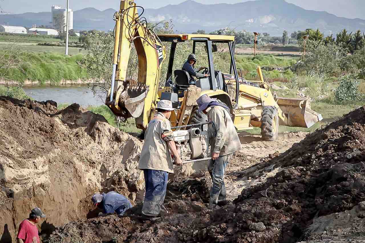 Sustituyen 12 metros dañados de tubería