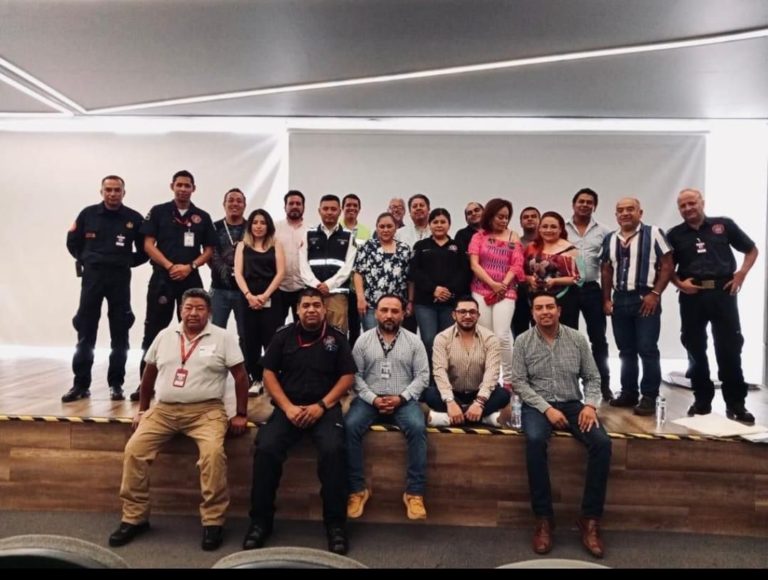 Capacitan a Personal de Protección Civil estatal en incidentes Capacitan a Personal de Protección Civil estatal en incidentes