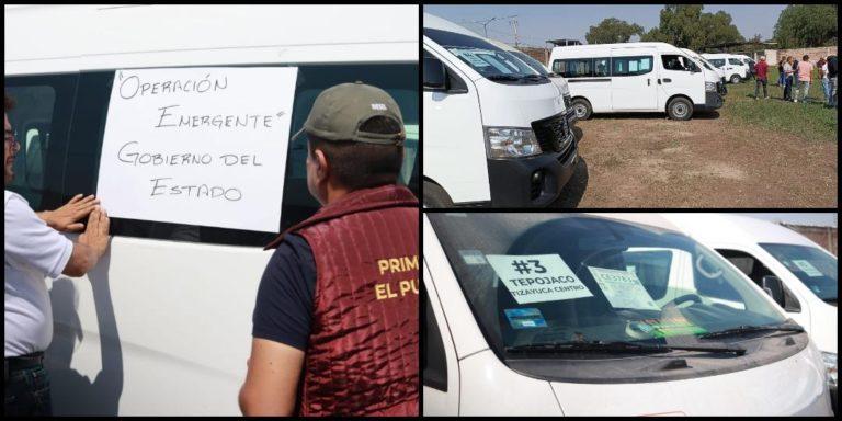 Personal de seguridad pública operará el transporte en Tizayuca Personal de seguridad pública operará el transporte en Tizayuca