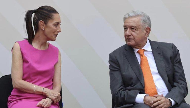 Sheinbaum recibe muestras de apoyo antes de dejar cargo Sheinbaum recibe muestras de apoyo antes de dejar cargo