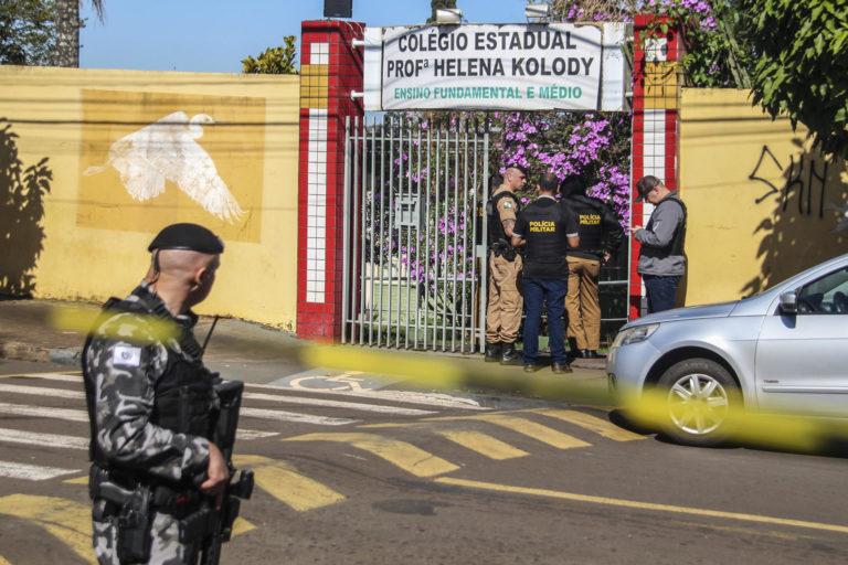 Una alumna muerta y otro herido en un ataque armado a una escuela en el sur de Brasil Una alumna muerta y otro herido en un ataque armado a una escuela en el sur de Brasil
