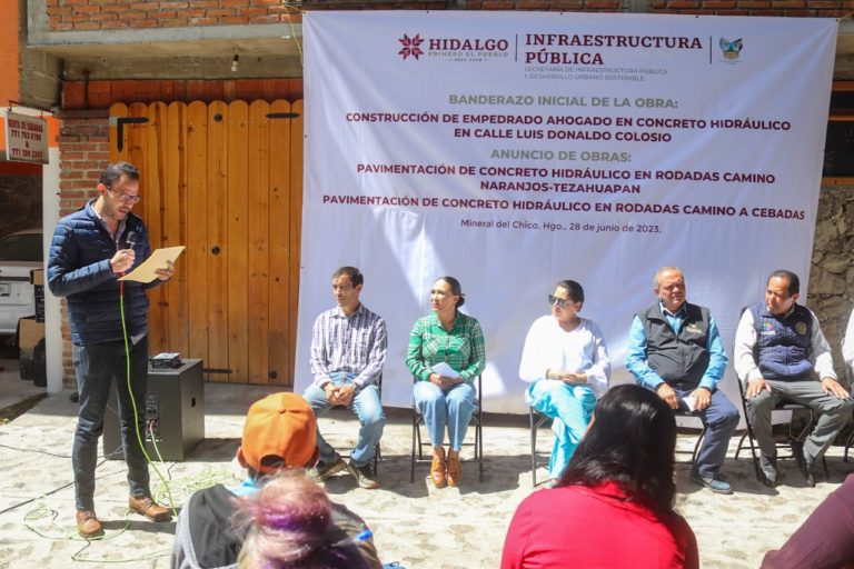 SIPDUS da banderazo a camino empedrado y anuncia obras más en Pueblo Mágico SIPDUS da banderazo a camino empedrado y anuncia obras más en Pueblo Mágico