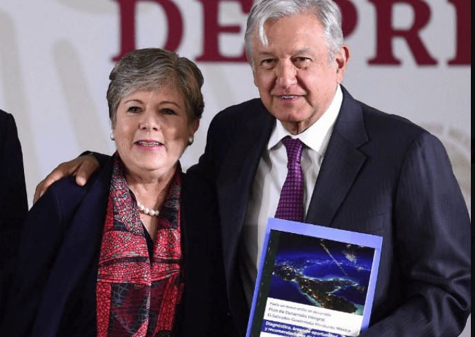 Alicia Bárcena agradece a AMLO titularidad de SRE Alicia Bárcena agradece a AMLO titularidad de SRE