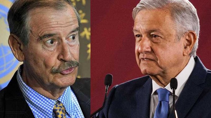 Pobre tipo, 5 años después sigue culpando al pasado: Fox a AMLO