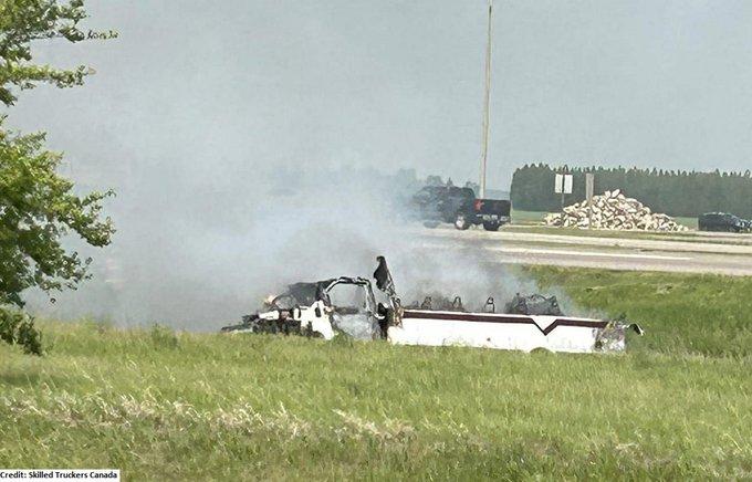 Al menos 15 muertos en un accidente entre un camión y un microbús en el oeste de Canadá