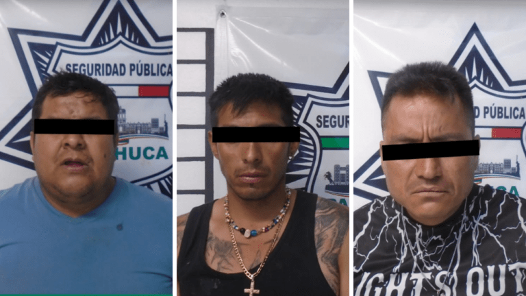Policía de Pachuca detiene a 3 hombres por portación de arma Policía de Pachuca detiene a 3 hombres por portación de arma