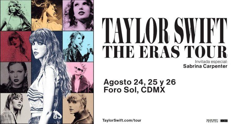 Taylor Swift anuncia conciertos en el Foro Sol de la Ciudad de México