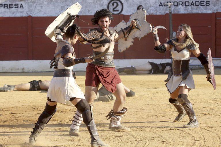 En Roma también hubo gladiadoras