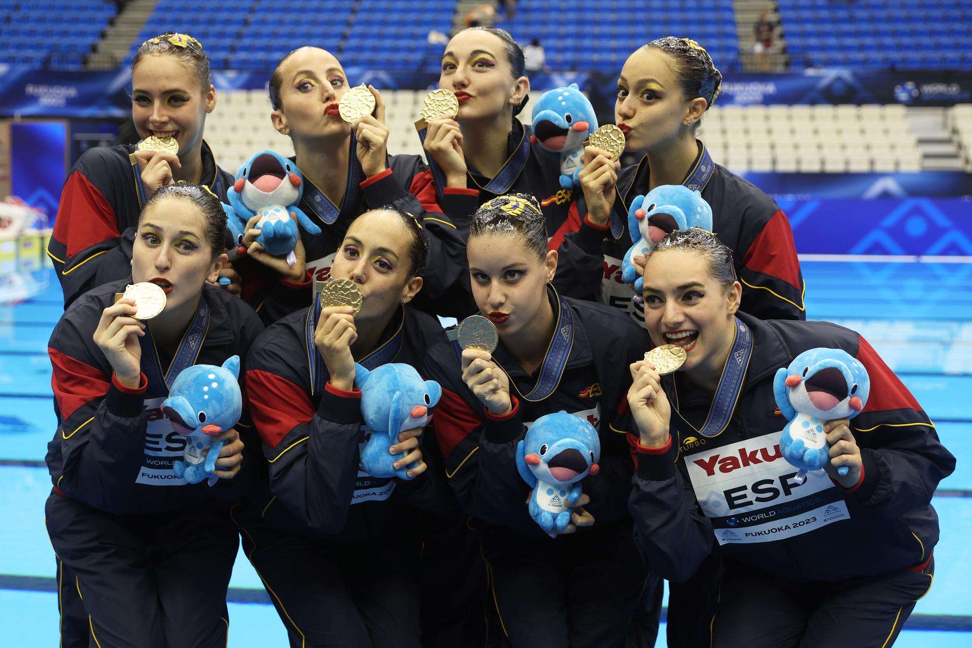 España toca el cielo con un oro en la prueba reina: el equipo técnico