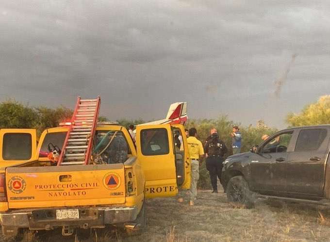Cae avioneta en campo pesquero, 2 heridos Cae avioneta en campo pesquero, 2 heridos